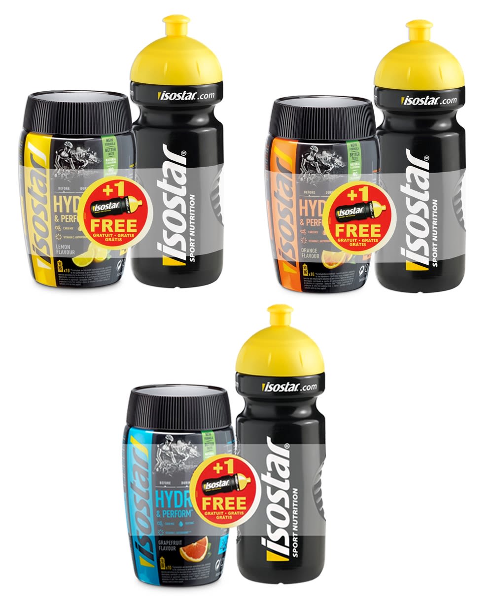 Hydrate & Perform 400 g Getränkepulver + Trinkflasche