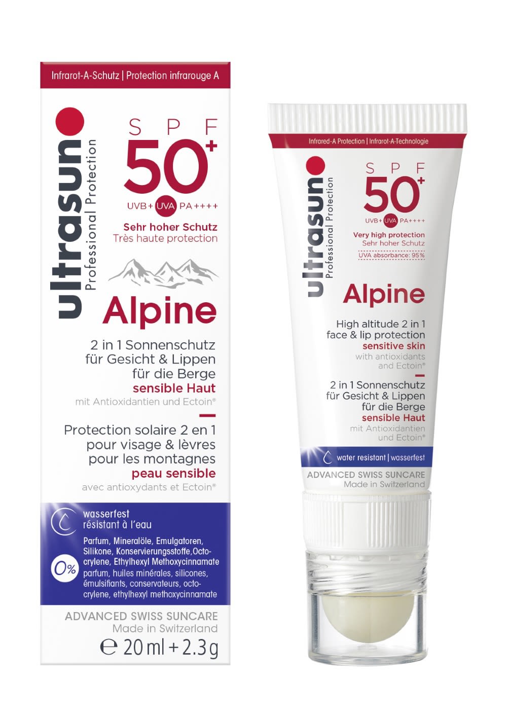 Ultrasun Alpine SPF50+ 20ml + 2.3ml