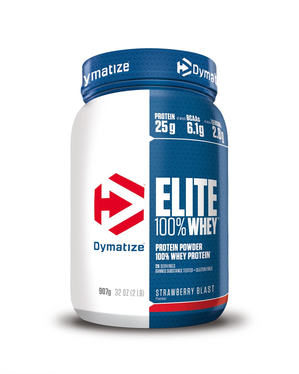 Elite Whey Strawberry Blast 907 g Proteinpulver