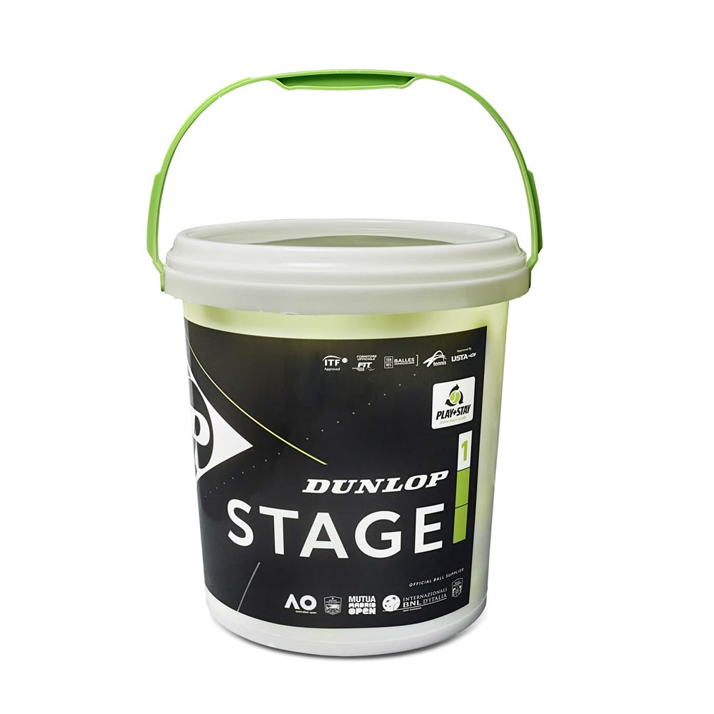 60-Pack Stage 1 Green Tennisball