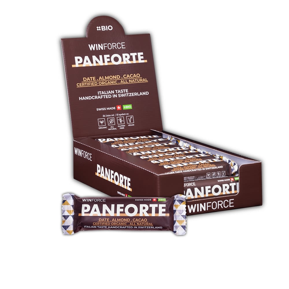 Panforte Date Almond Cacao 24 x 60 g Sportriegel