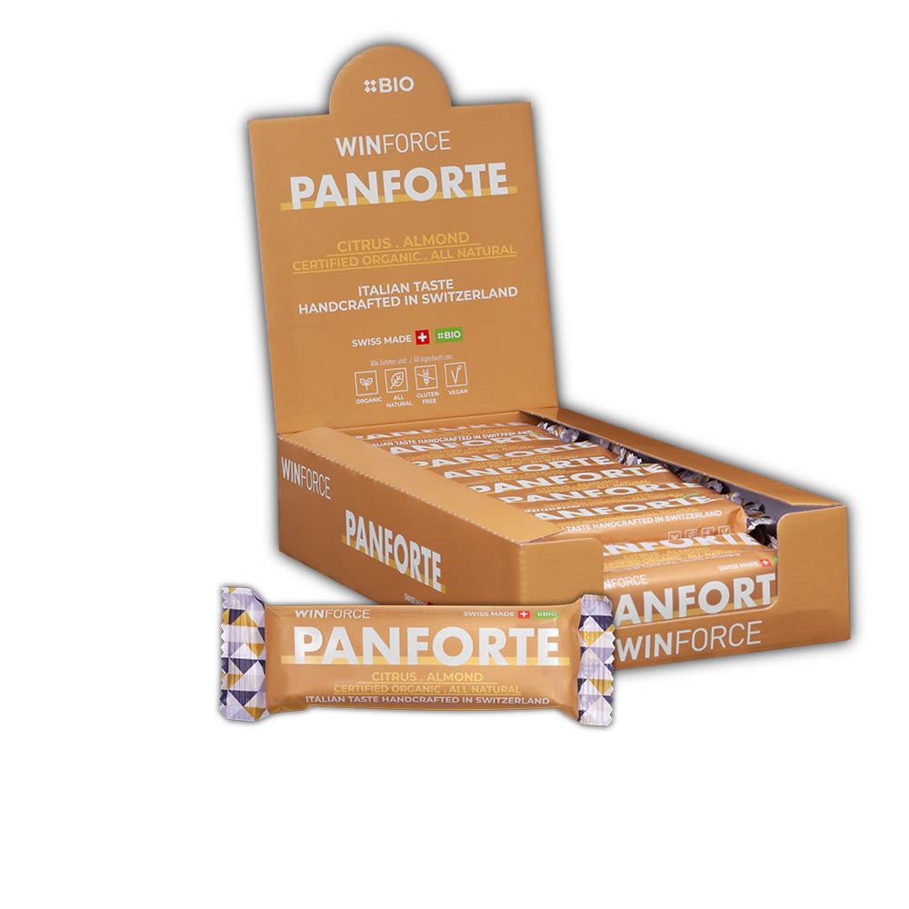 Panforte Citrus Almond 24 x 60 g Sportriegel