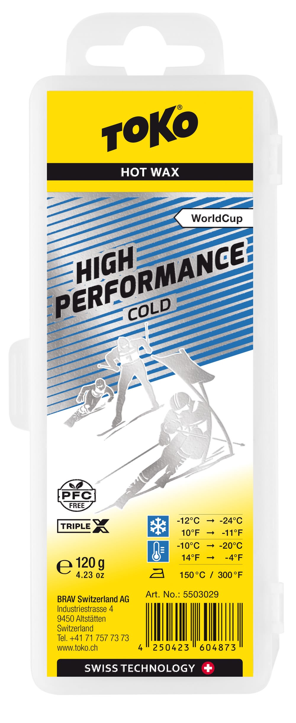 High Performance Hot cold 120 g Wachs
