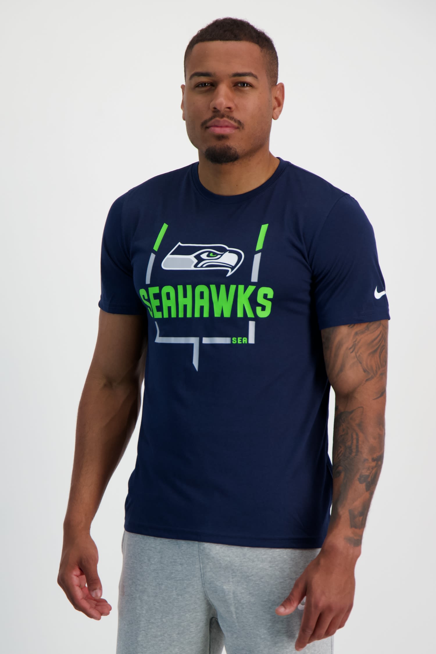 Seattle Seahawks Legend Goal Post Herren T-Shirt