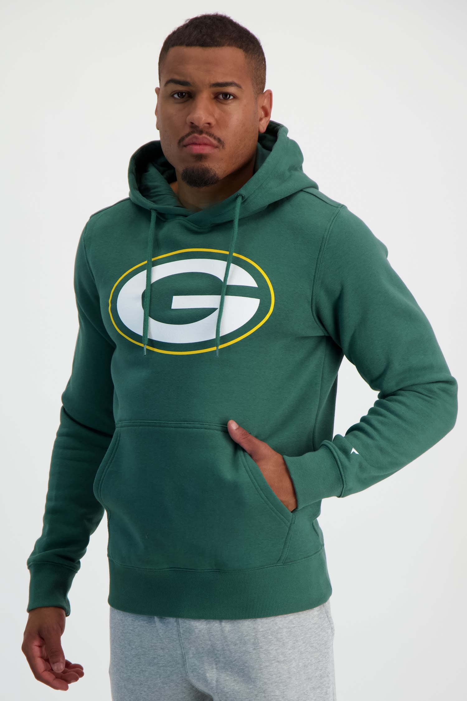 Green Bay Packers Primary Logo Graphic Herren Hoodie
