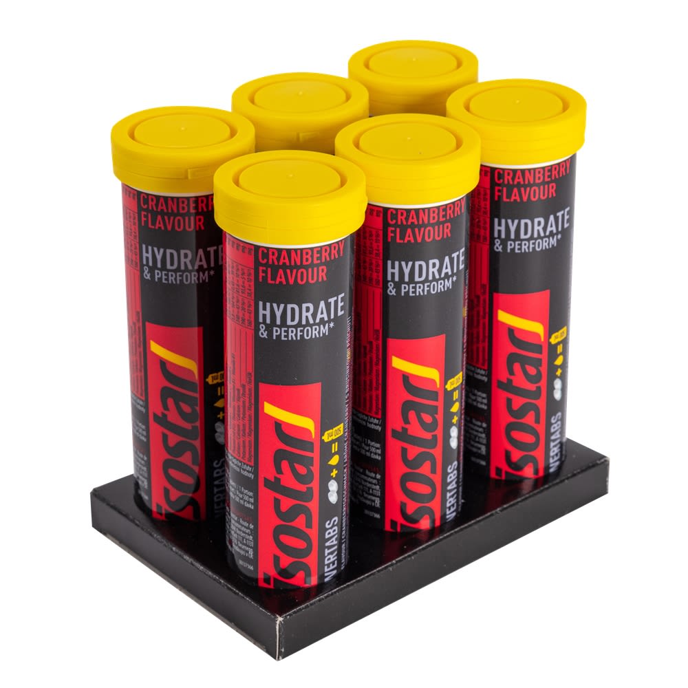 6-Pack Hydrate & Perform Cranberry 10 x 12 g Brausetabletten