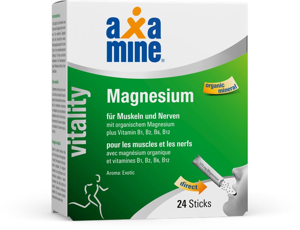 24-Pack Magnesium Sticks Nahrungsergänzung