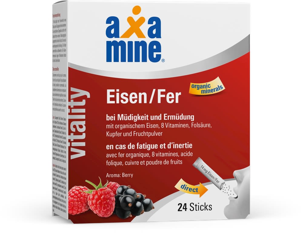 24-Pack Eisen Sticks Nahrungsergänzung