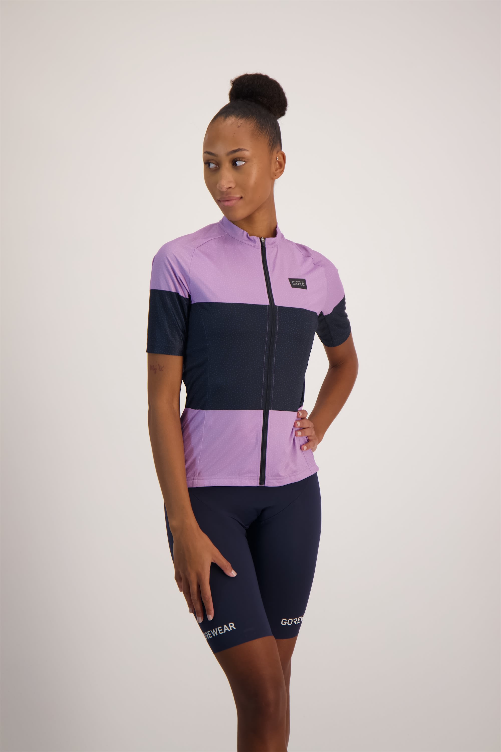 Spirit Stripes Damen Biketrikot