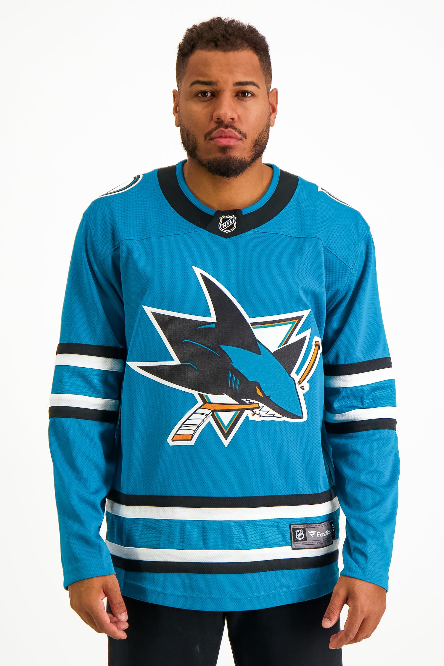 San Jose Sharks Home Breakaway Herren Eishockeytrikot
