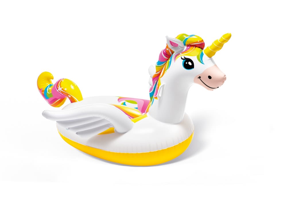 Enchanted Unicorn Ride-On Kinder Schwimmtier