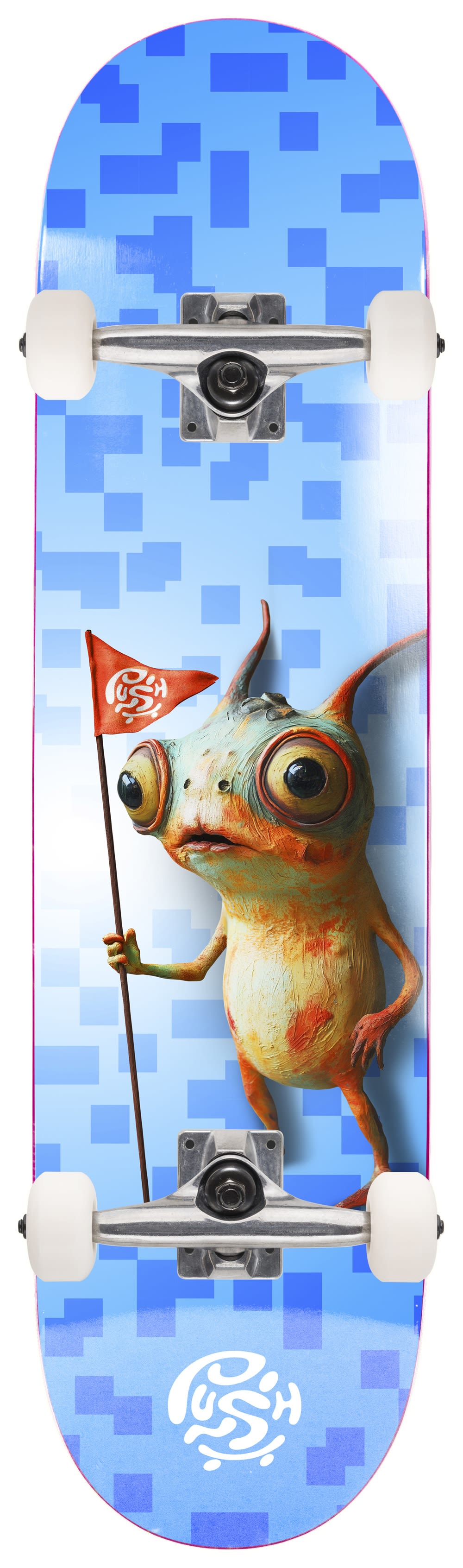 Complete Squigly Skateboard