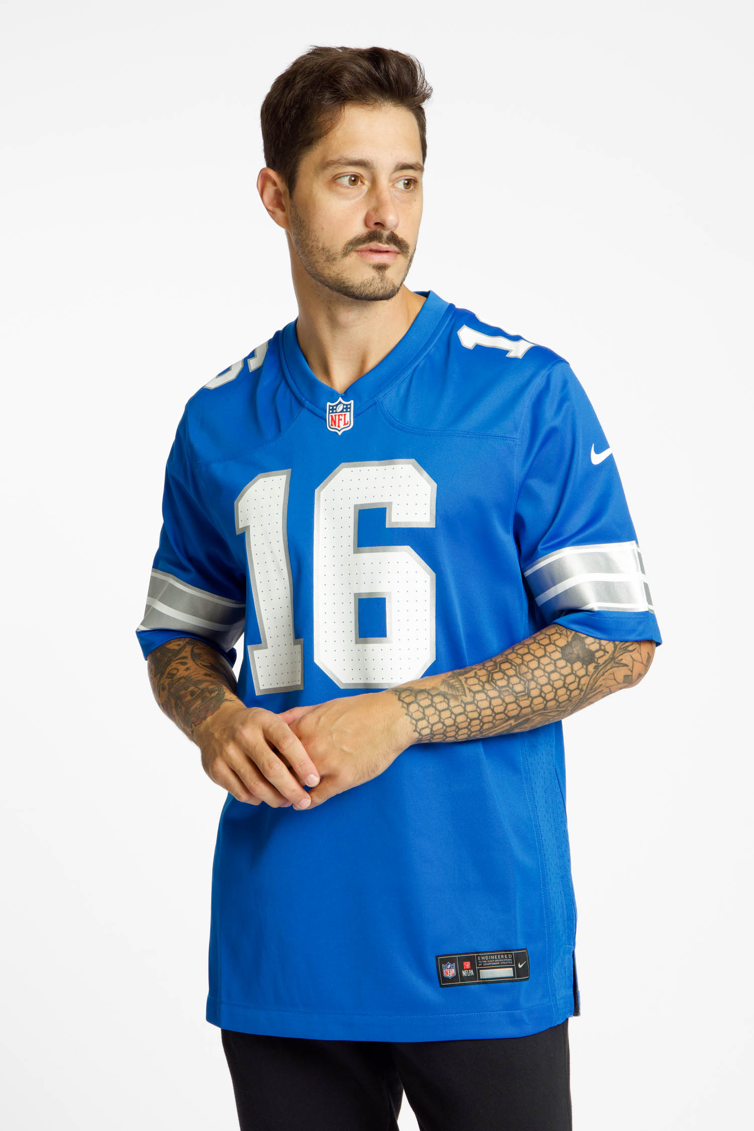 Detroit Lions Jared Goff Home Herren American Football Trikot 24/25