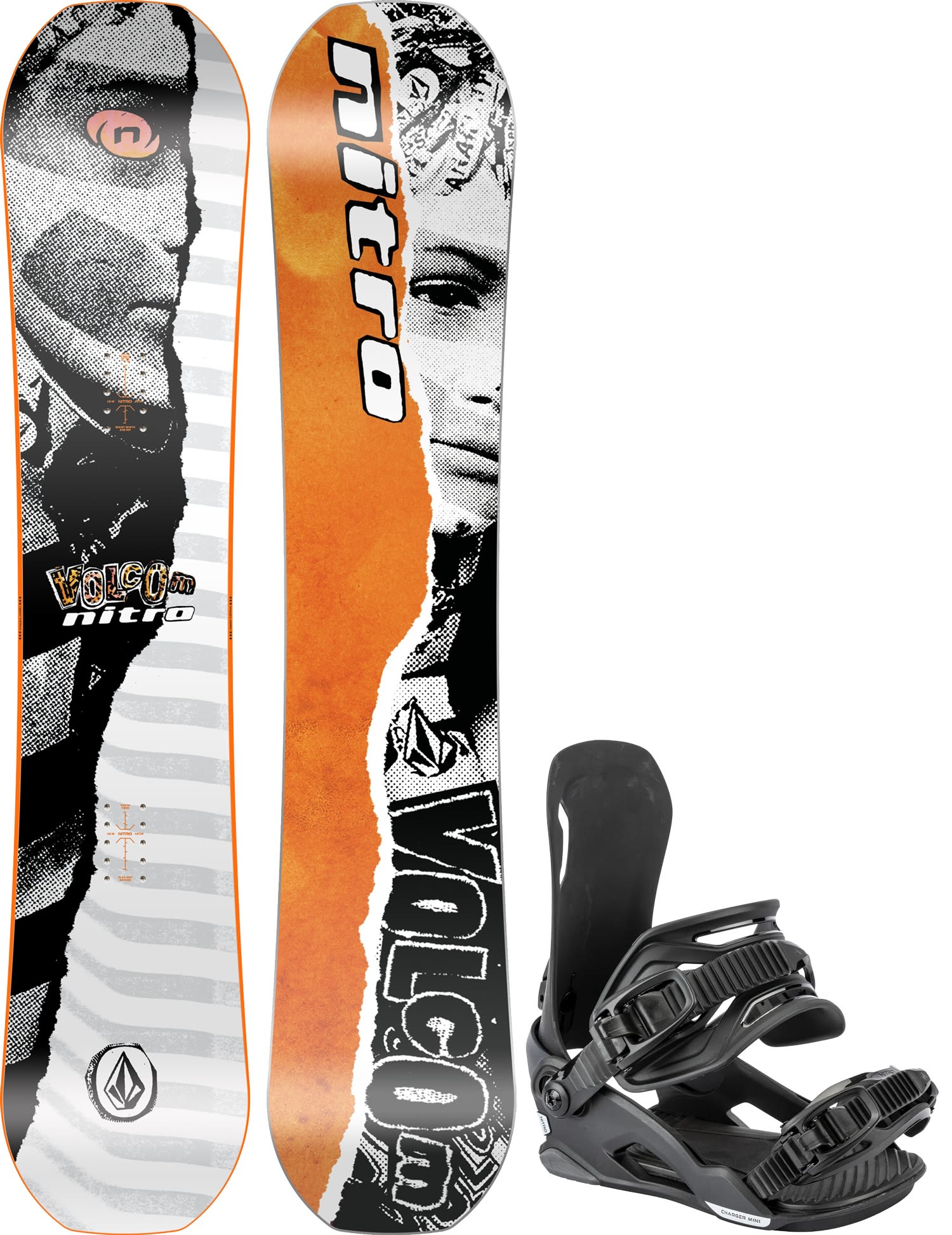 Ripper x Volcom Kinder Snowboard Set 25/26
