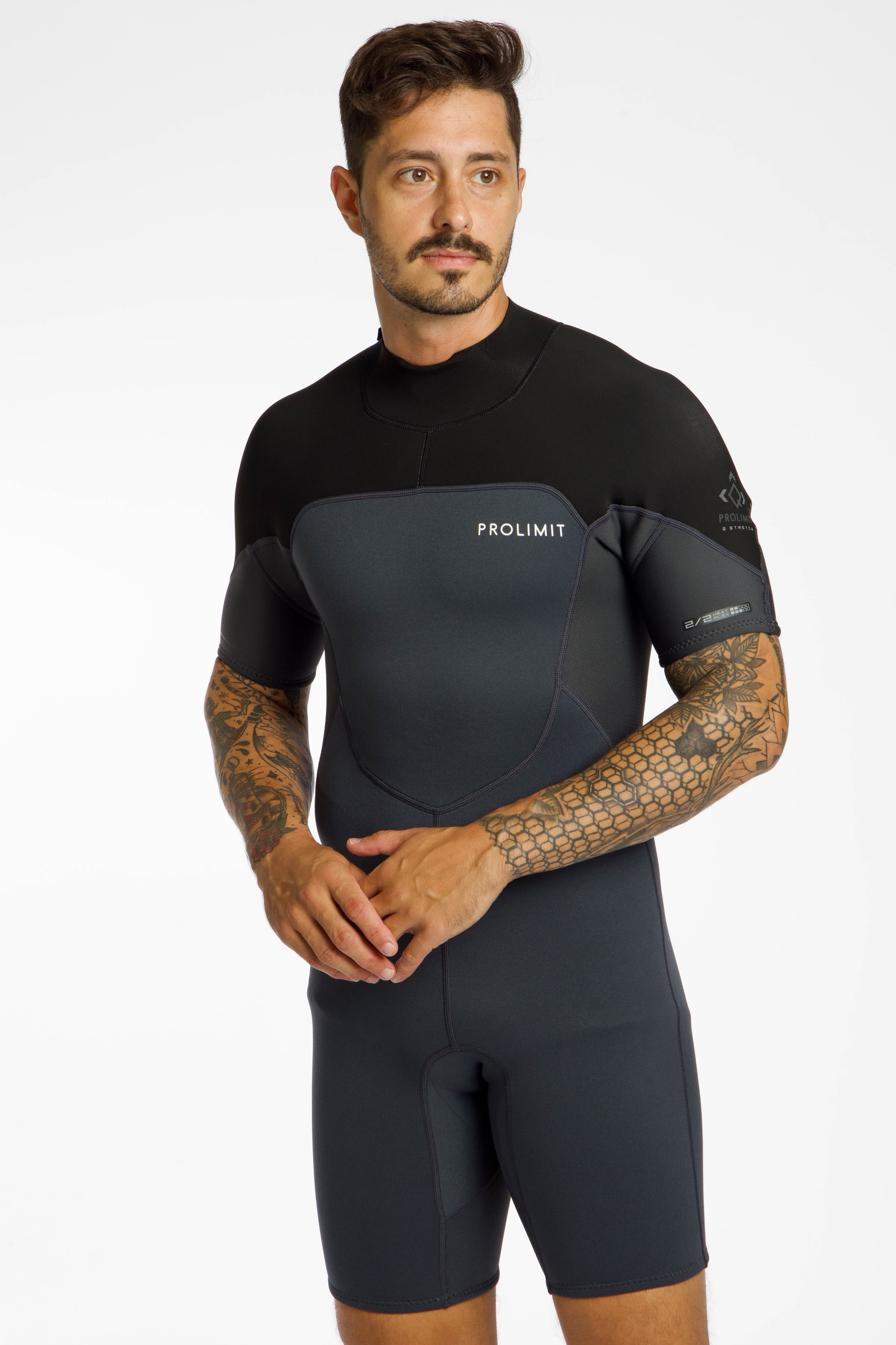 Fusion Shorty V-Zip 2/2 mm Herren Neoprenanzug