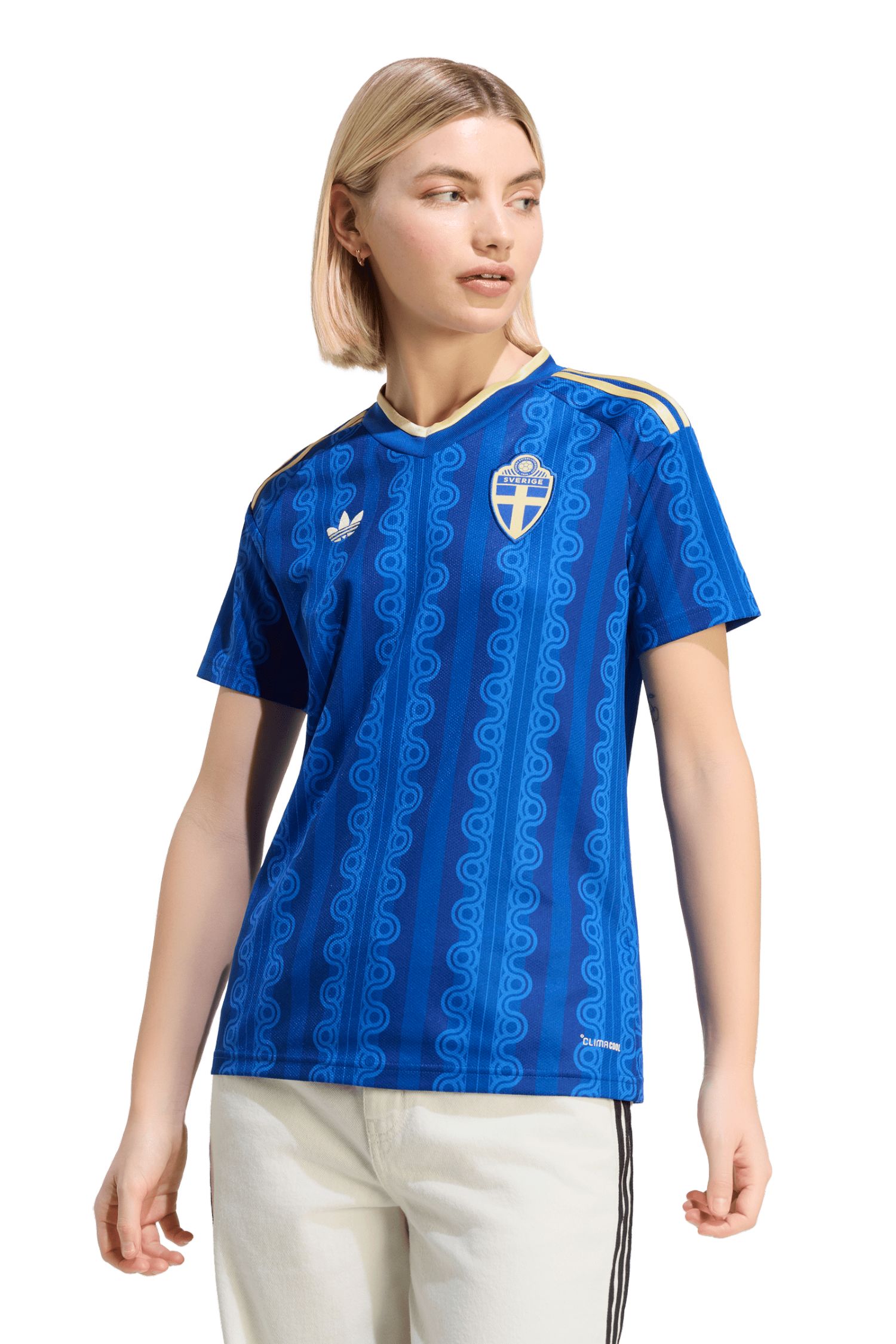 Schweden Away Replica Damen Fussballtrikot WM 2026