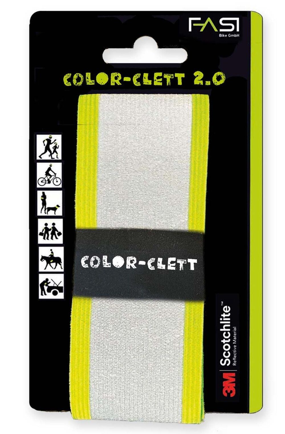 Color-Clett 2.0 Reflektorband