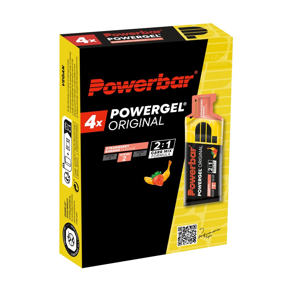4-Pack Power Original Strawberry Banana 4 x 41 g Energy Gel