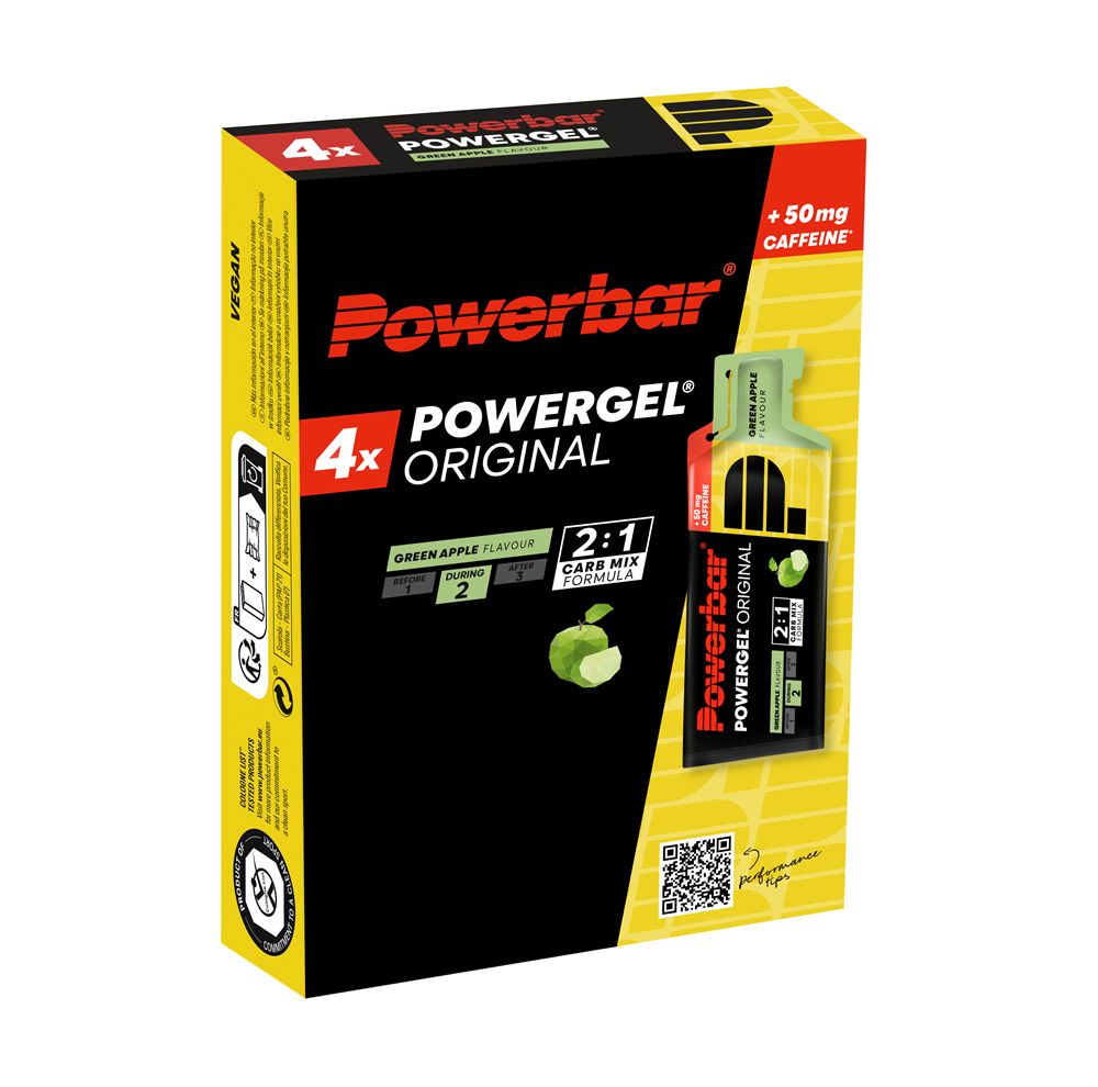4-Pack Power Original Green Apple 4 x 41 g Energy Gel