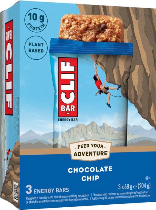 Chocolate Chip 3 x 68 g Sportriegel