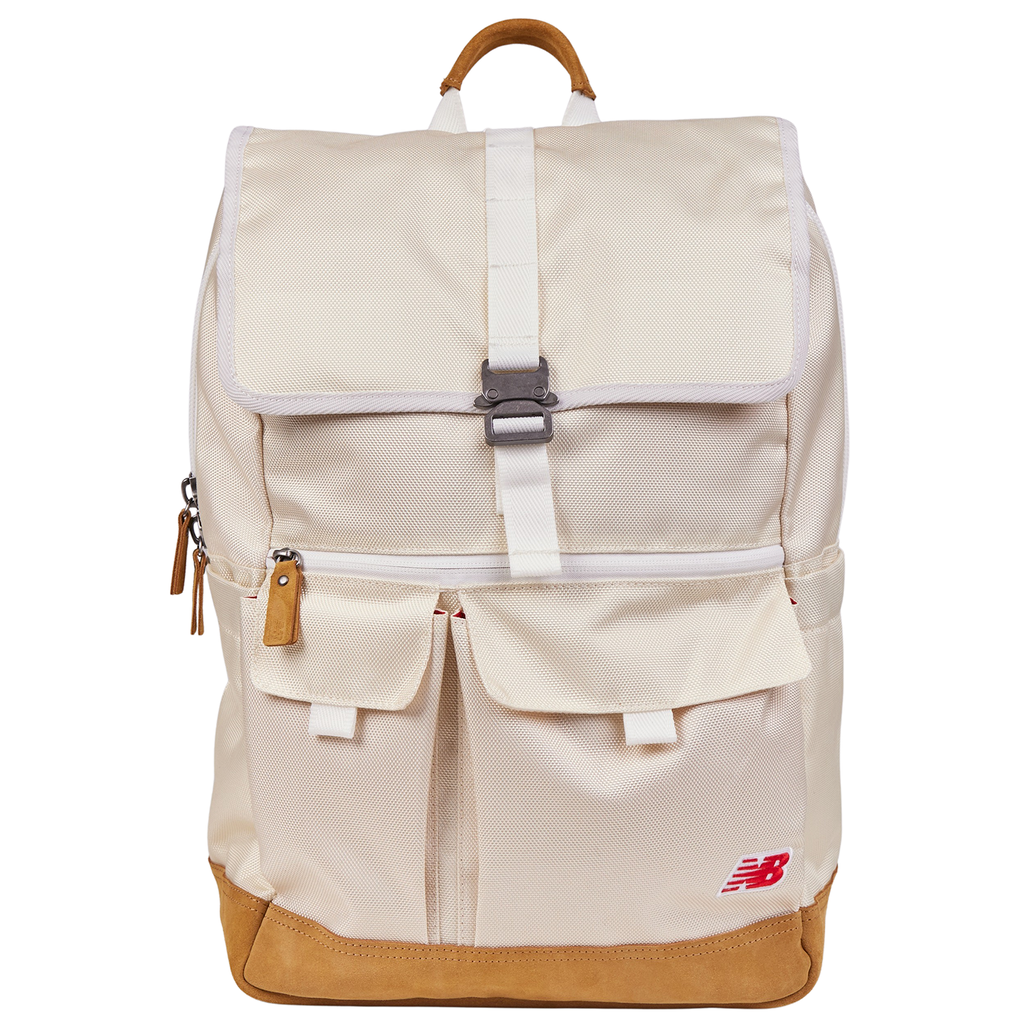 New Balance Legacy Icon Flap Backpack unisex linen, Grösse one size