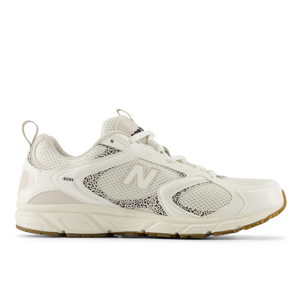 New Balance U4089HR - 408 Damen white/leopard, Grösse 46.5
