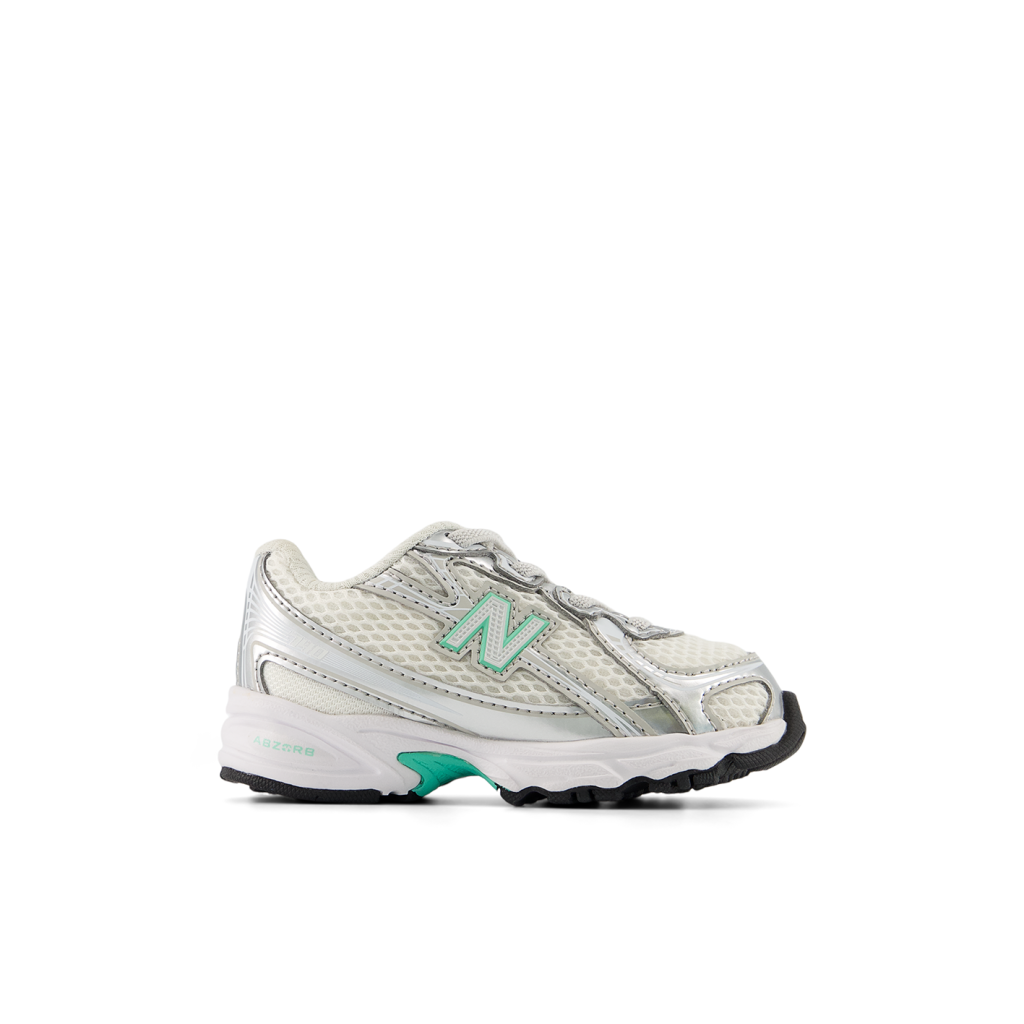 New Balance Kids I 740 Summer Brise Freizeitschuhe unisex, silver metallic/deep end, Grösse: 24