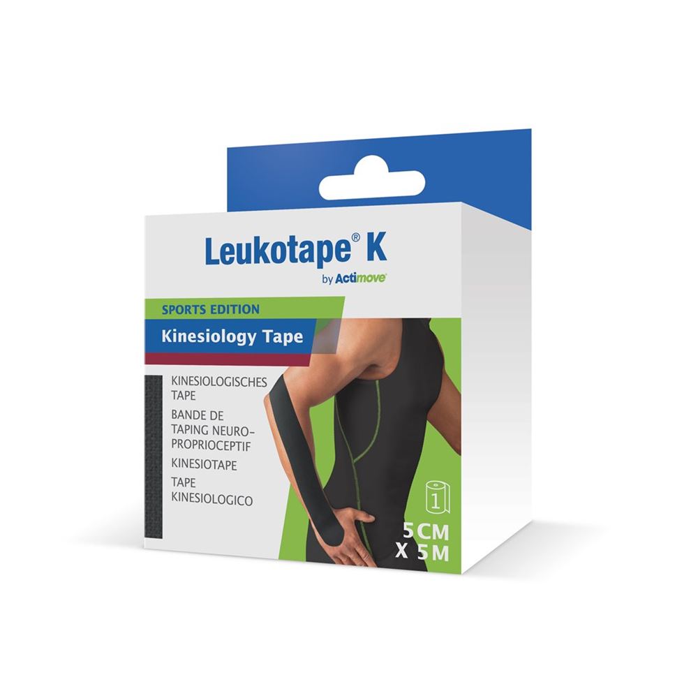 Actimove Leukotape K 5cmx5m black