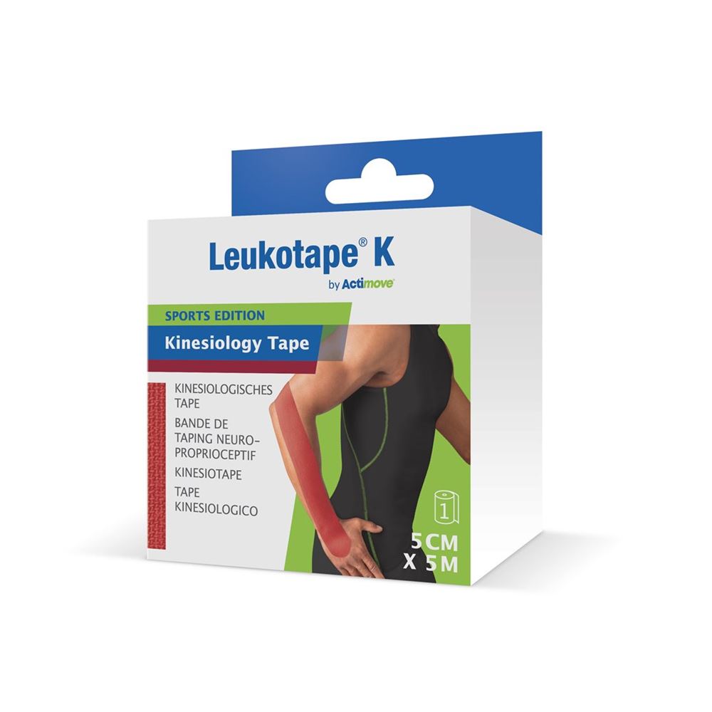 Actimove Leukotape K 5cmx5m red