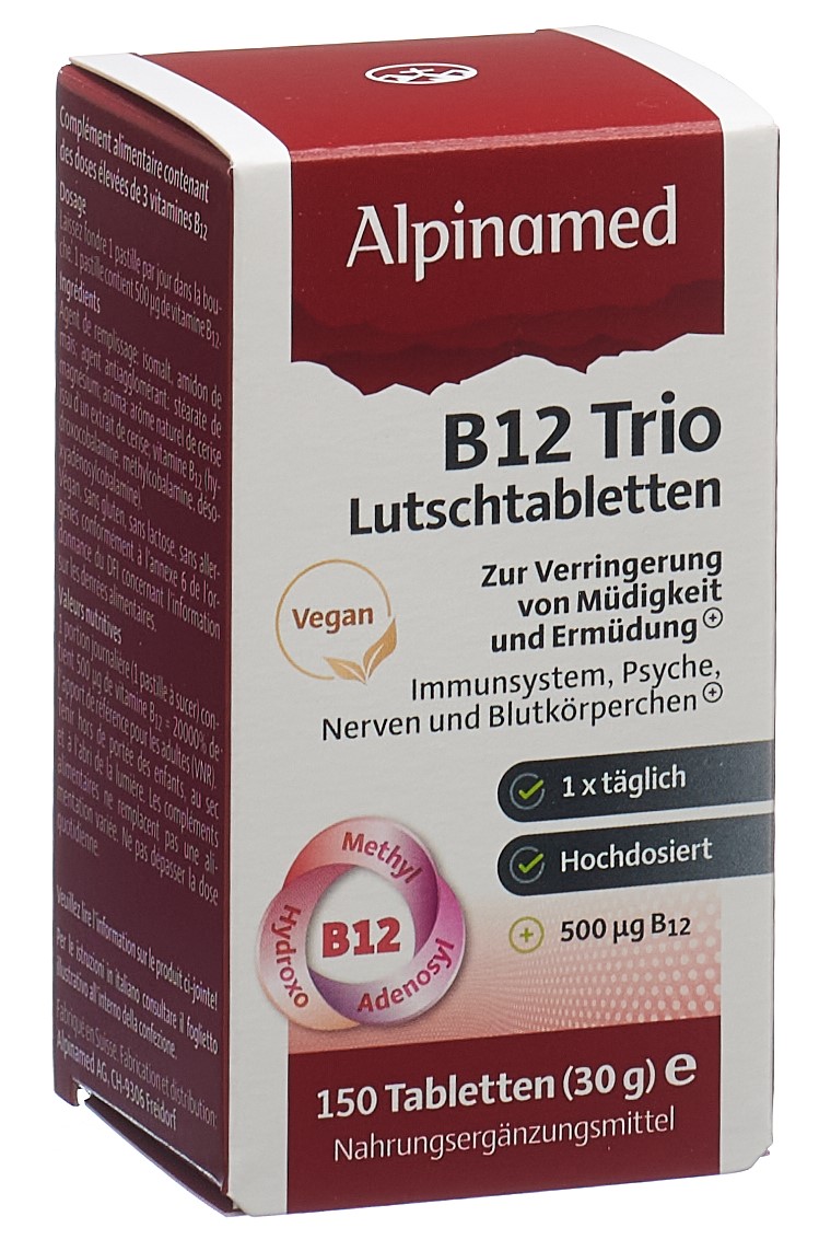 Alpinamed B12 Trio Tabl Fl 150 Stk