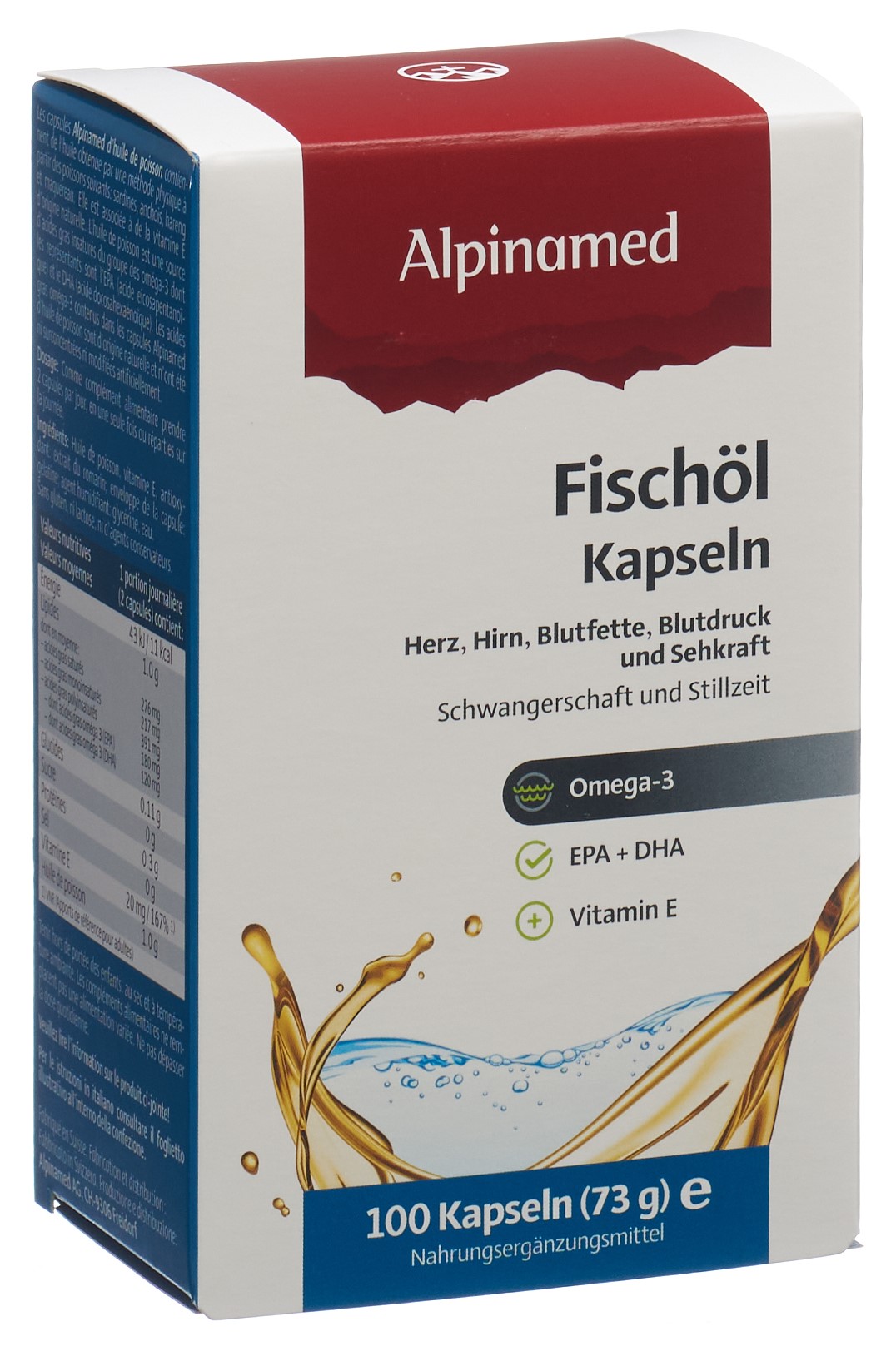 Alpinamed Fischöl Kaps 100 Stk