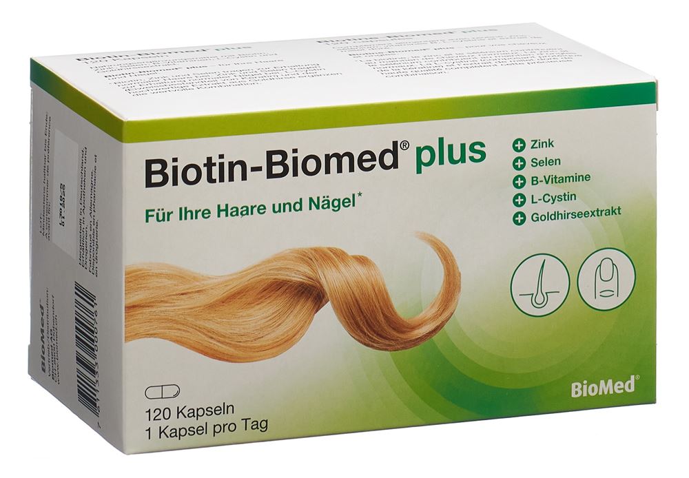 Biotin-Biomed plus Kaps 120 Stk