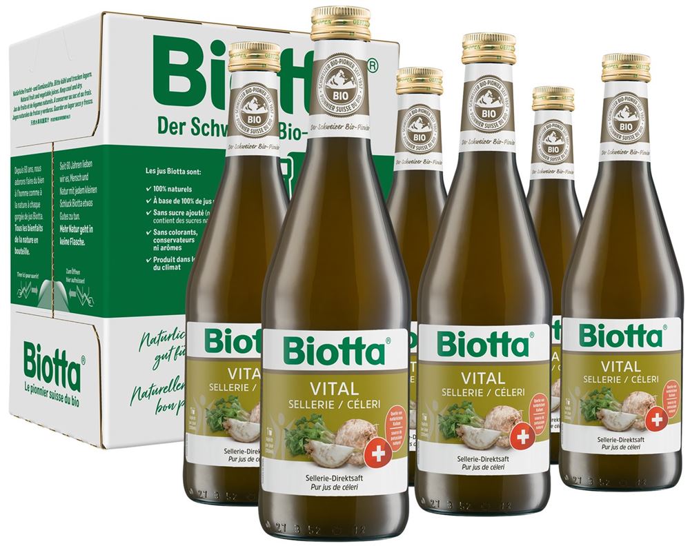 Biotta Vital Sellerie 6 Fl 5 dl