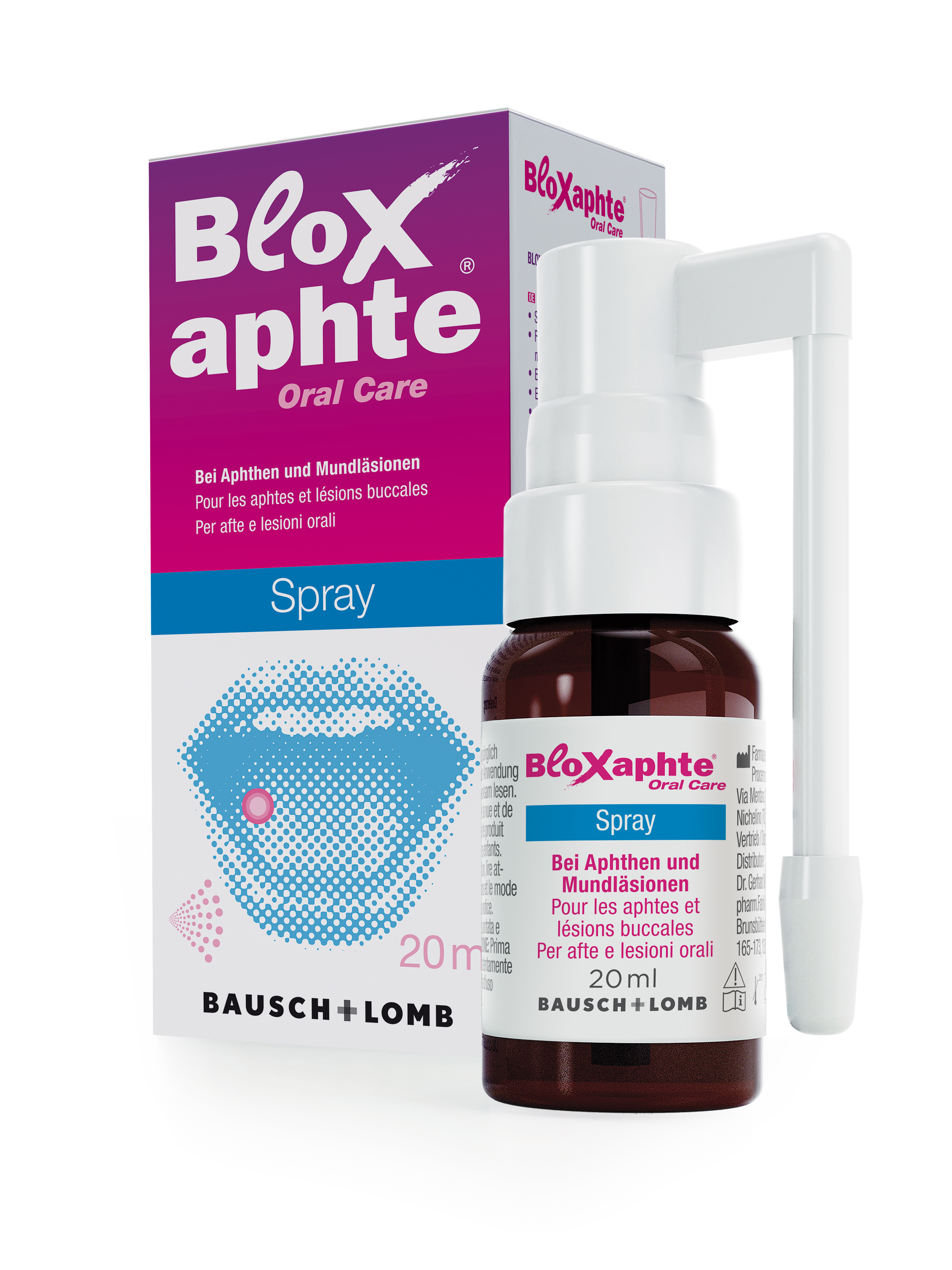 Bloxaphte Oral Care Spray Fl 20 ml