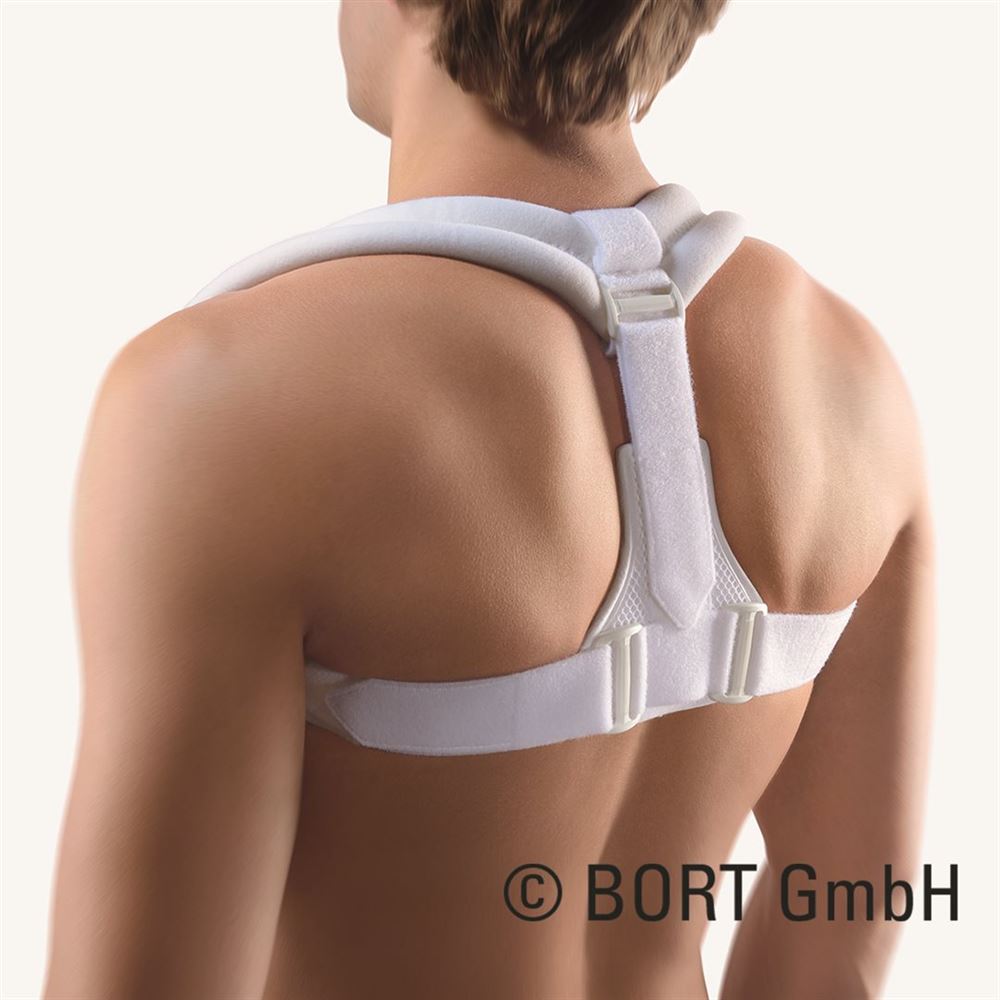 Bort Clavicula-Bandage L weiss