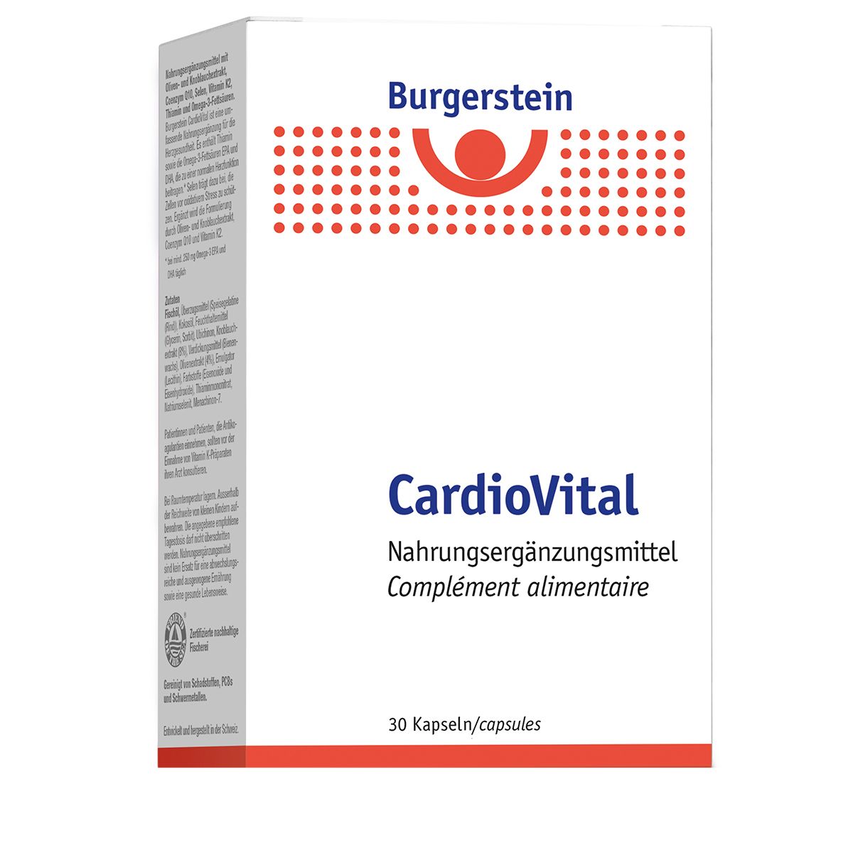 Burgerstein CardioVital Kaps 30 Stk