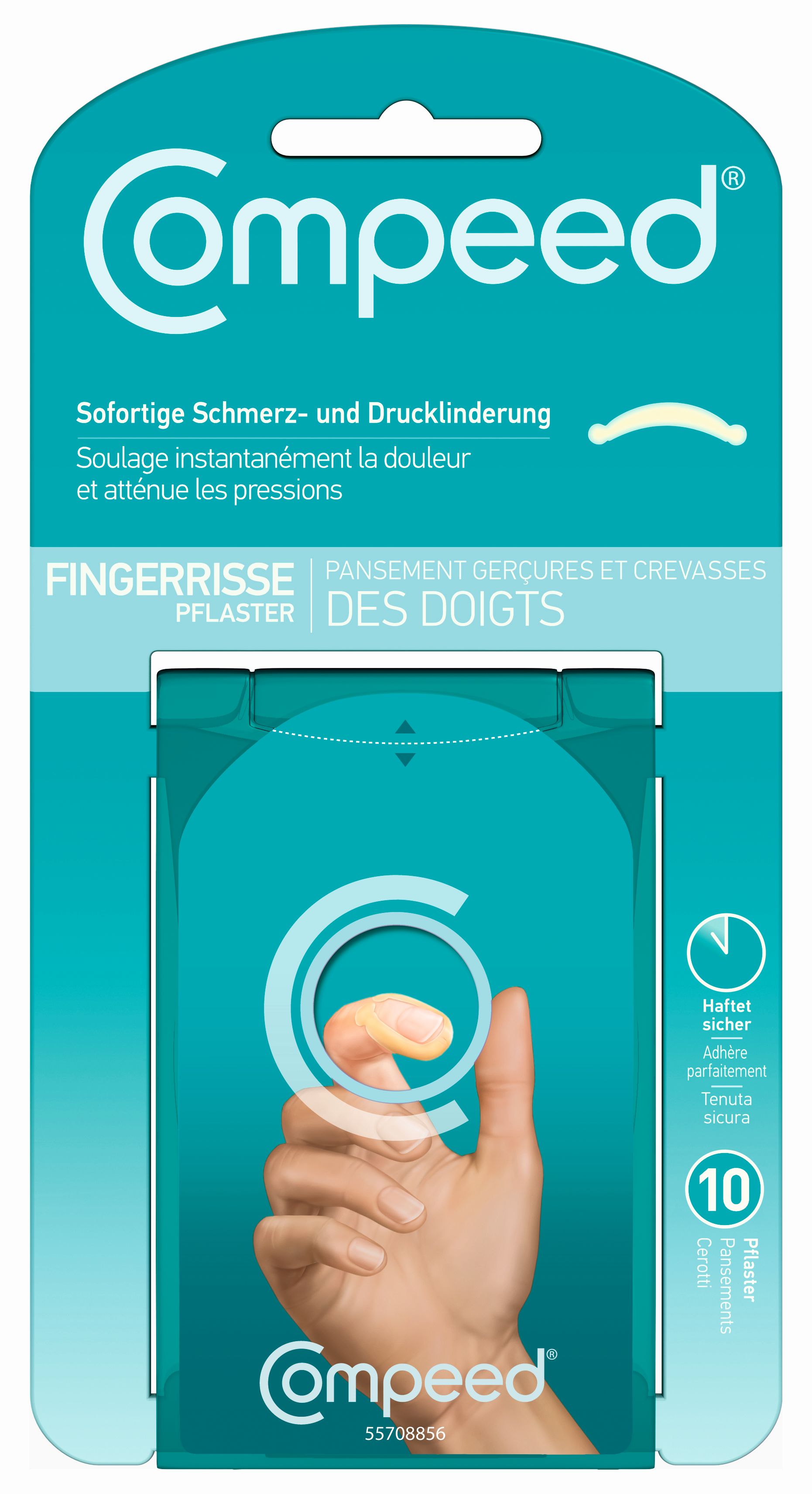 Compeed Pflaster Fingerrisse 10 Stk