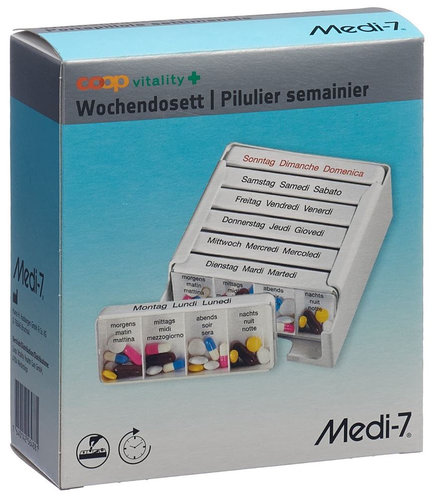 Coop Vitality Medi-7 Wochendosett