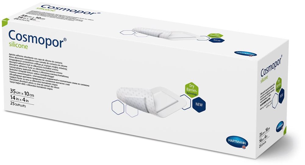 Cosmopor silicone 35x10cm 10 Stk