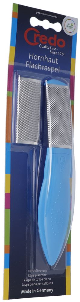 Credo Hornhaut Flachraspel Pop Art