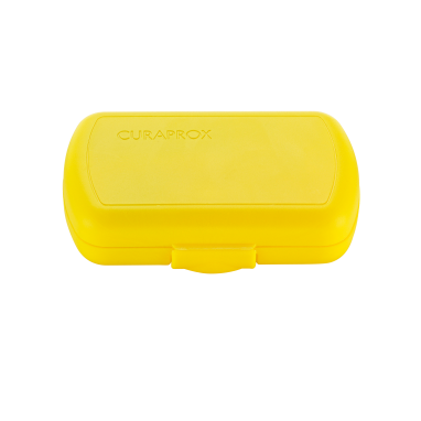 Curaprox Travel Set gelb Box