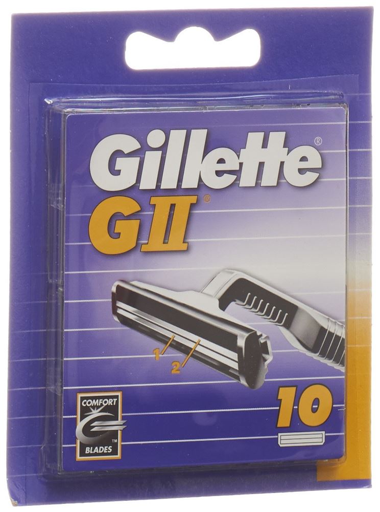 Gillette Rasierklingen "GII 10 Stück" Gillette GII