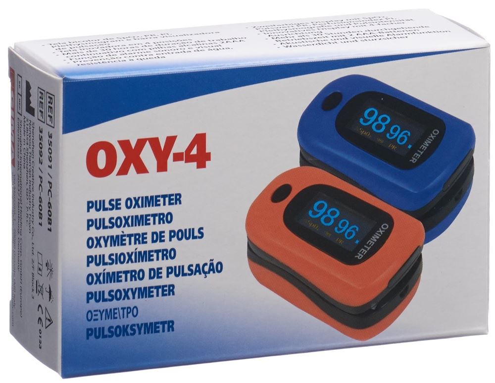 Gima Pulsoxymeter blau Oxy-4