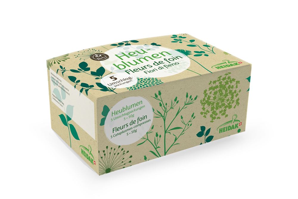 Heidak Heublumenpackung 5 Btl 50 g