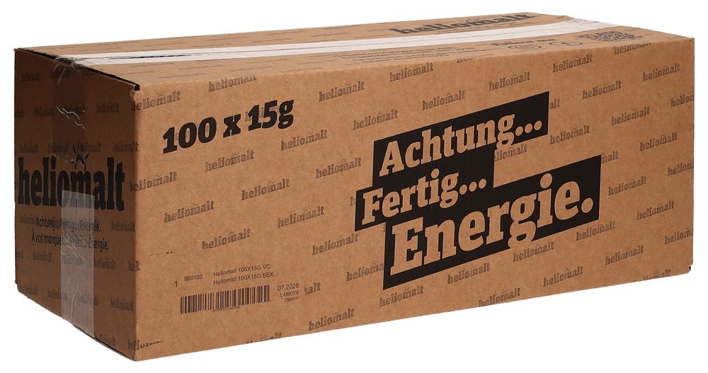 Heliomalt Original Plv 100 Btl 15 g