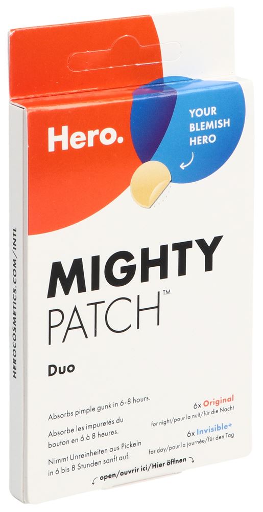 Hero. Mighty Patch Duo 2 x 6 Stk