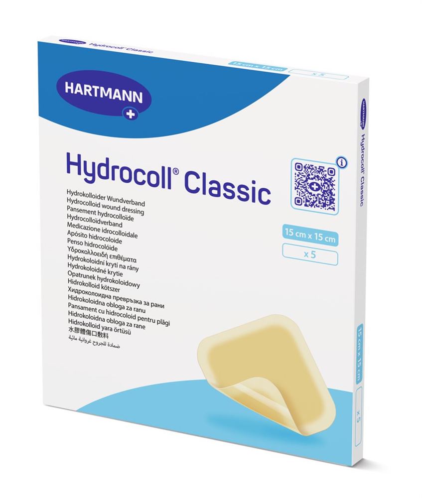 Hydrocoll Classic 15x15cm 5 Stk