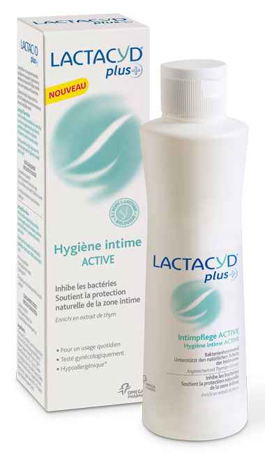 Lactacyd Plus+ Active 250 ml