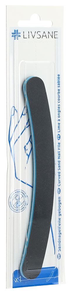 Livsane Sandnagelfeile gebogen