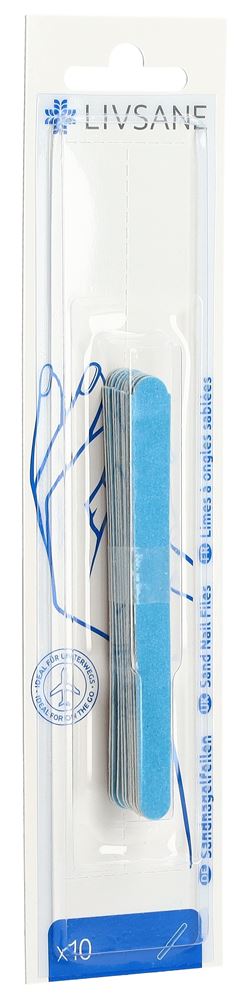 Livsane Sandnagelfeilen 10 Stk